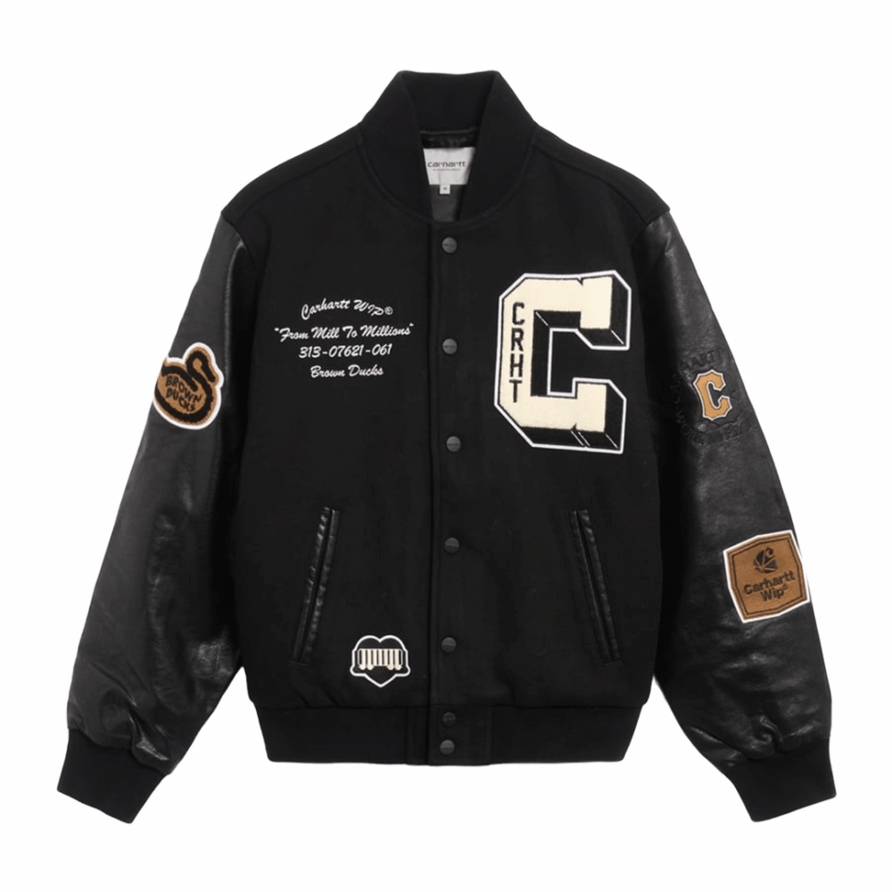 Brown Ducks  Bomber Jacket