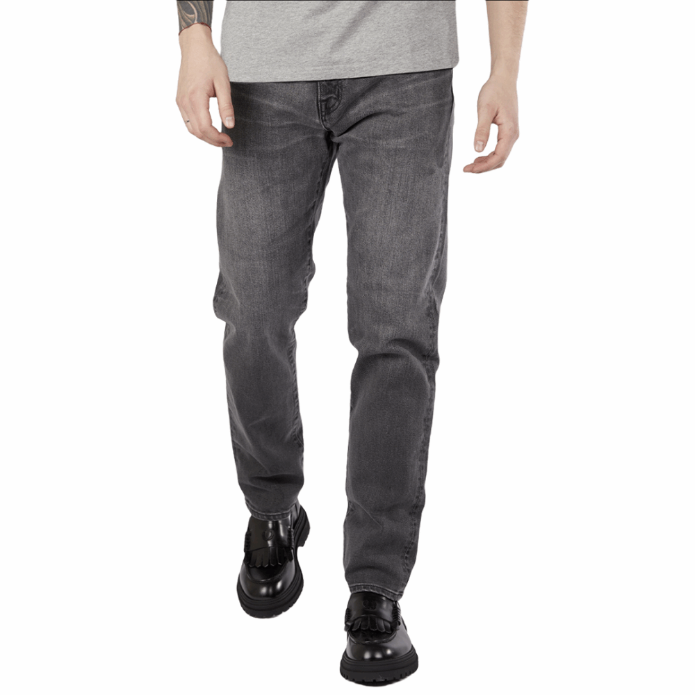 МУЖСКИЕ ДЖИНСЫ EDWIN REGULAR BLACK STRETCH DENIM 12.5OZ — изображение 2
