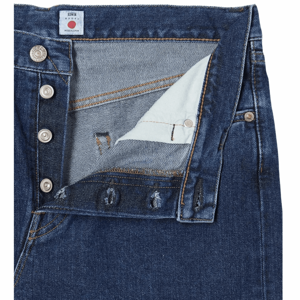 МУЖСКИЕ ДЖИНСЫ EDWIN SLIM TAPERED YOSHIKO LEFT HAND DENIM, 12.5OZ