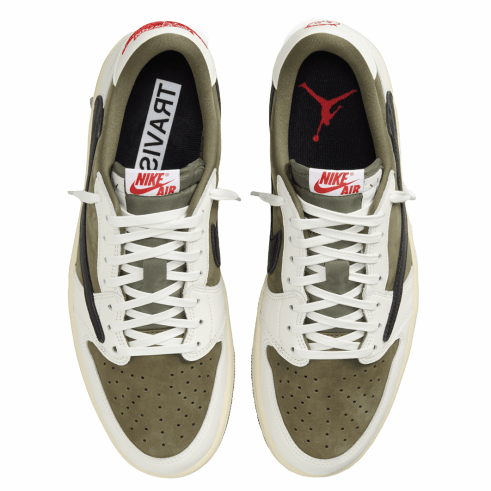 Air Jordan 1 Low x Travis Scott Reverse Olive — изображение 4