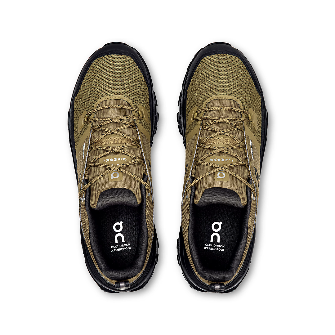 On Cloudrock Low Waterproof Hunter | Black — изображение 4