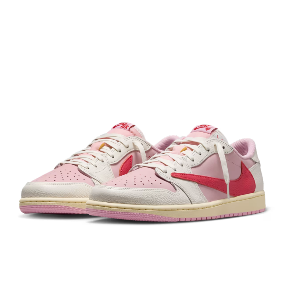 Air Jordan 1 Low x Travis Scott 'Shy Pink'
