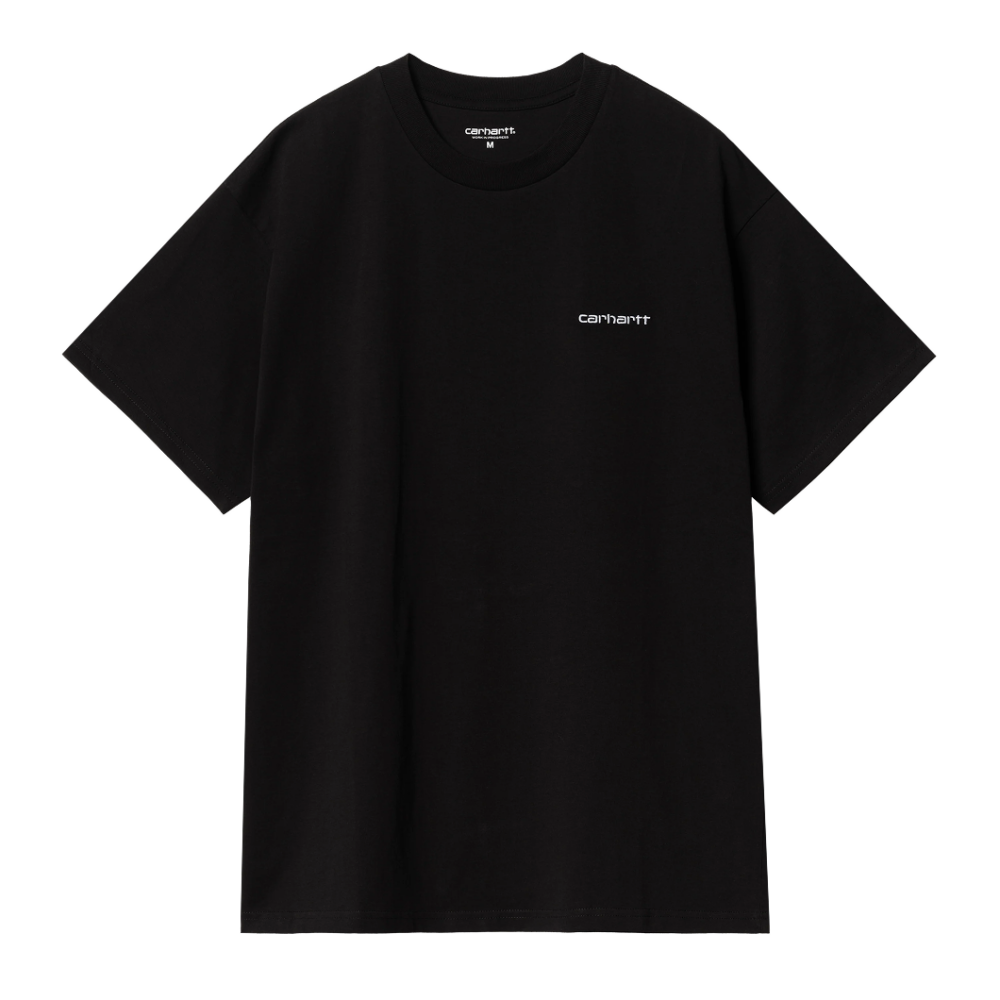 Carhartt S/S Script Embroidery Black T-Shirt