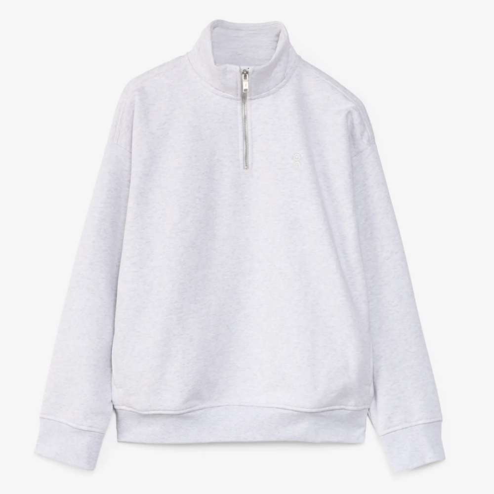On 1/4 Zip Grey
