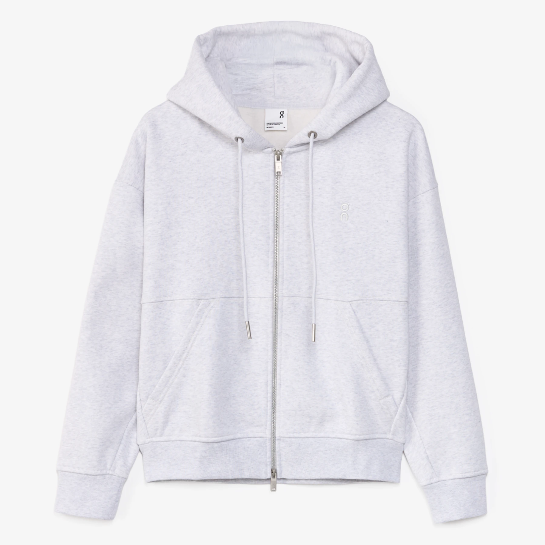 On Grey Full Zip Hoodie — изображение 2
